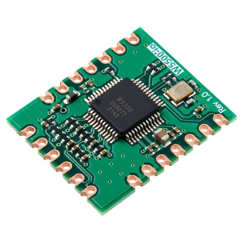 Ethernet W5500 - Модуль Ethernet M11K-W5500-Io, модуль преобразования SPI