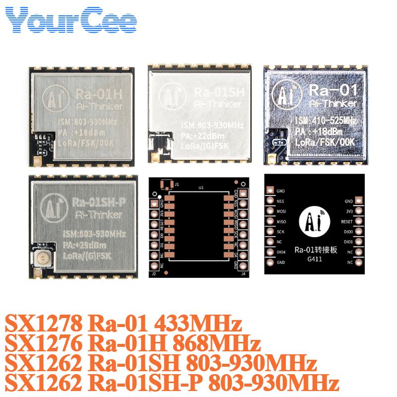 Lora Rfm95 - 10 шт./1 шт. SX1276 LoRa Ra-01H