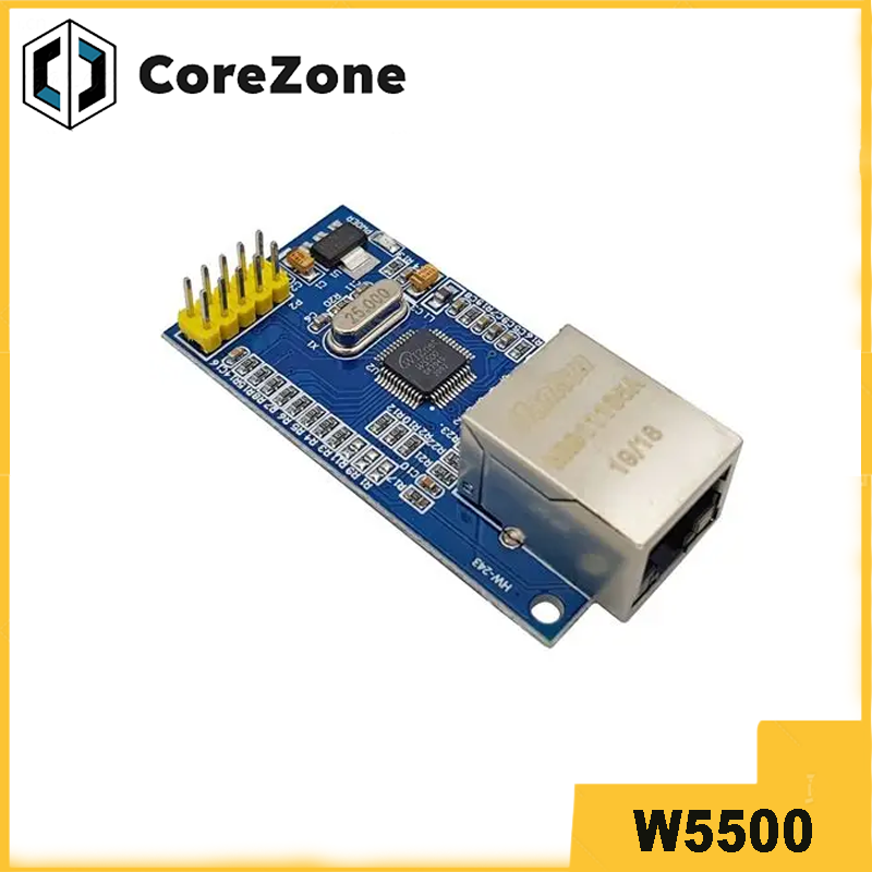Ethernet W5500 - Модуль Ethernet-сети W5500, программное обеспечение TCP/IP,