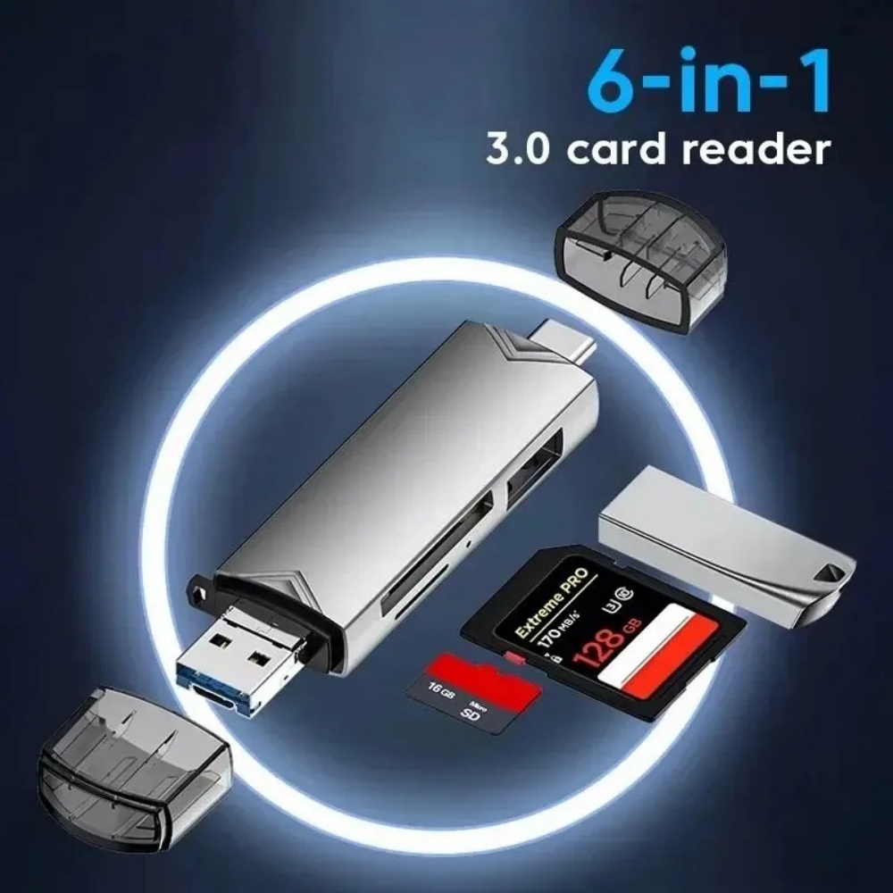 Sd Card Module - 6-в-1 USB 3.0 OTG кард-ридер, многофункциональный
