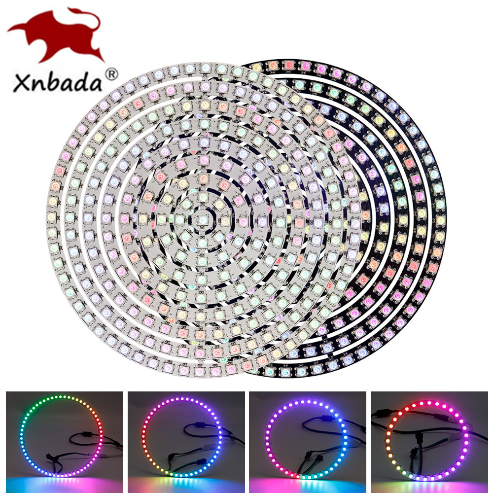 Neopixel - WS2812B Светодиодное кольцо RGBIC с индивидуальной
