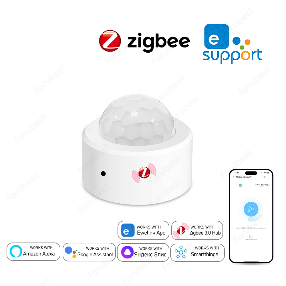 Pir Motion Sensor - Zigbee 3,0 датчик движения человека PIR