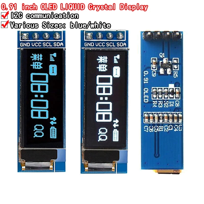 Модуль OLED-дисплея 0,91 дюйма – обзор и цена Ssd1306