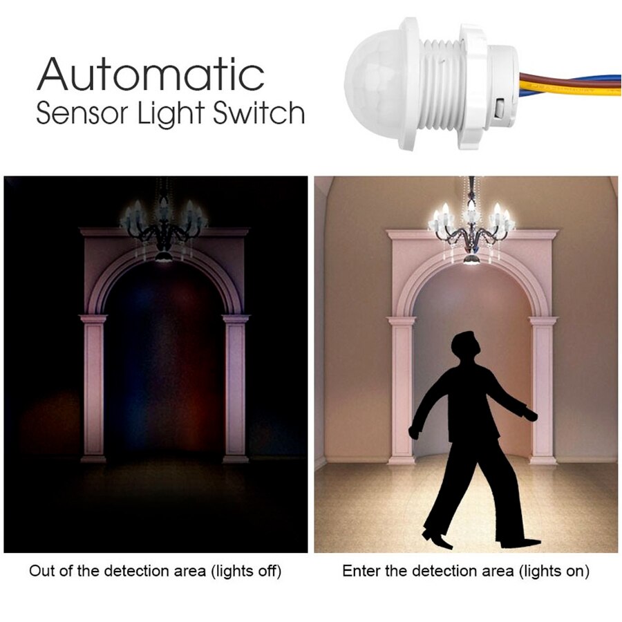 2 шт., умный PIR-датчик, перек – обзор и цена Pir Motion Sensor
