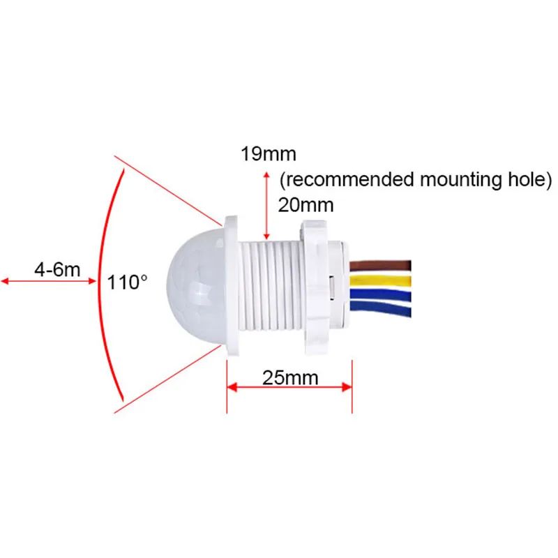 2 шт., умный PIR-датчик, перек – обзор и цена Pir Motion Sensor