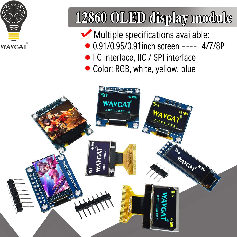 Белый, желтый, синий цветной 4 – обзор и цена Oled Display 0.96