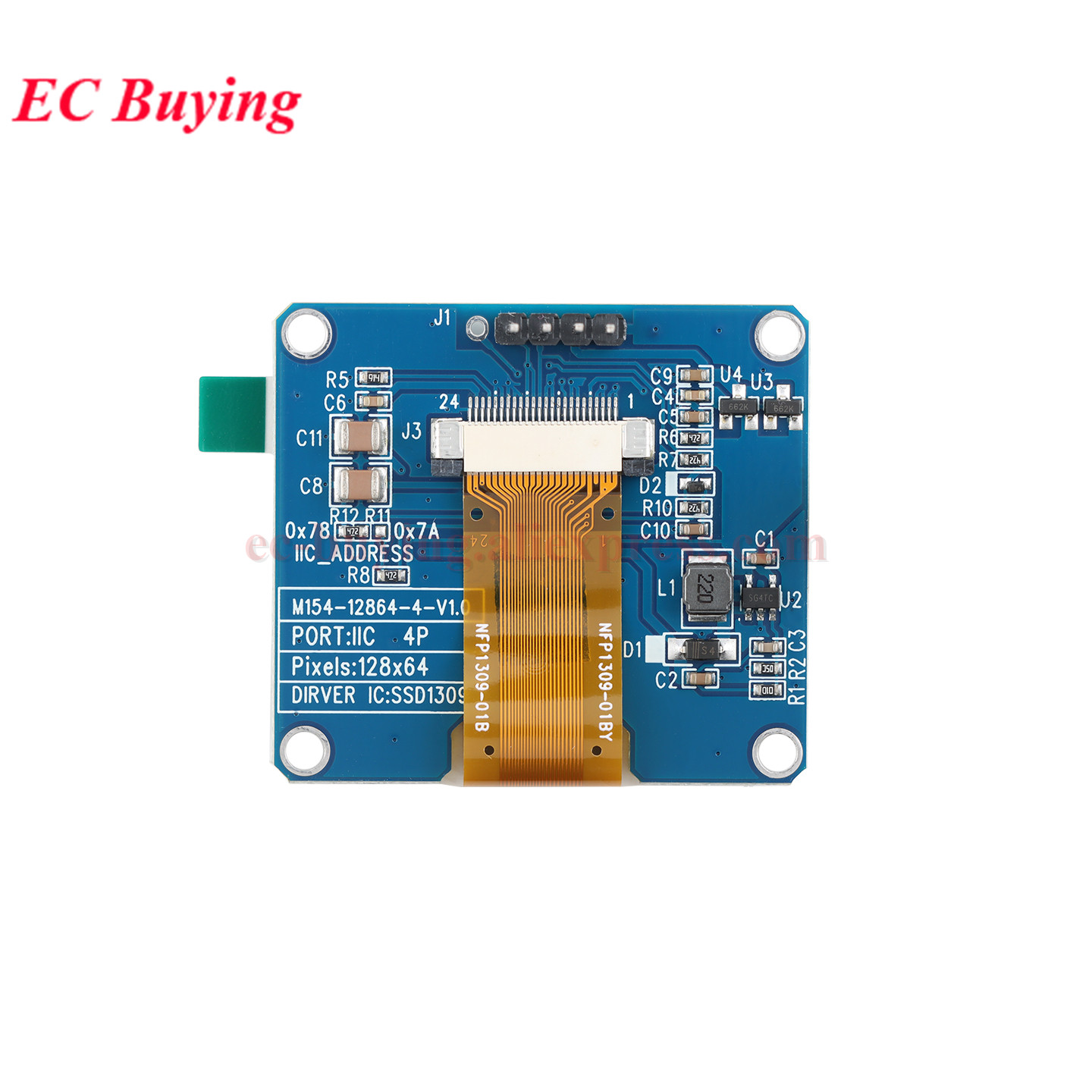 1,54-дюймовый OLED-модуль, 1,5 – обзор и цена Ssd1306