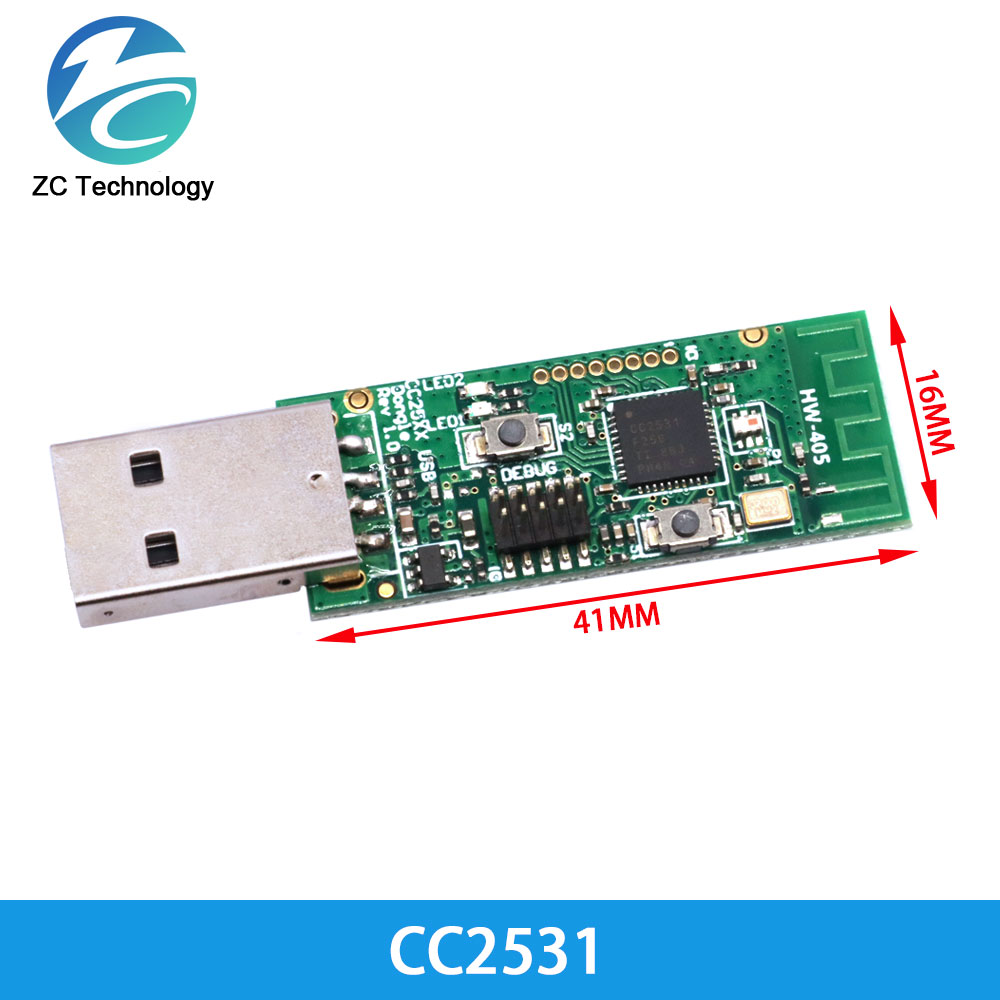 Беспроводная плата Zigbee CC25 – обзор и цена Zigbee Cc2531