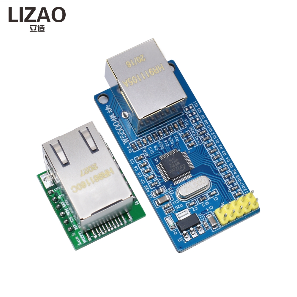 Модуль Ethernet-сети LIZAO W55 – обзор и цена Ethernet W5500